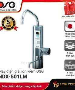 Máy Lọc Nước Điện Giải Ion Kiềm OSG Alka-Rich NDX-501LM