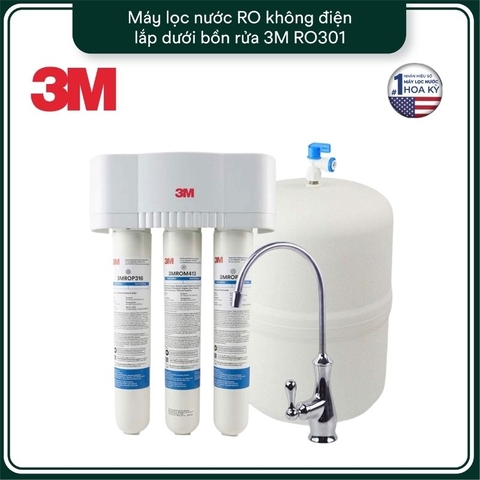 Máy Lọc Nước Lắp Dưới Bồn Rửa 3M RO301